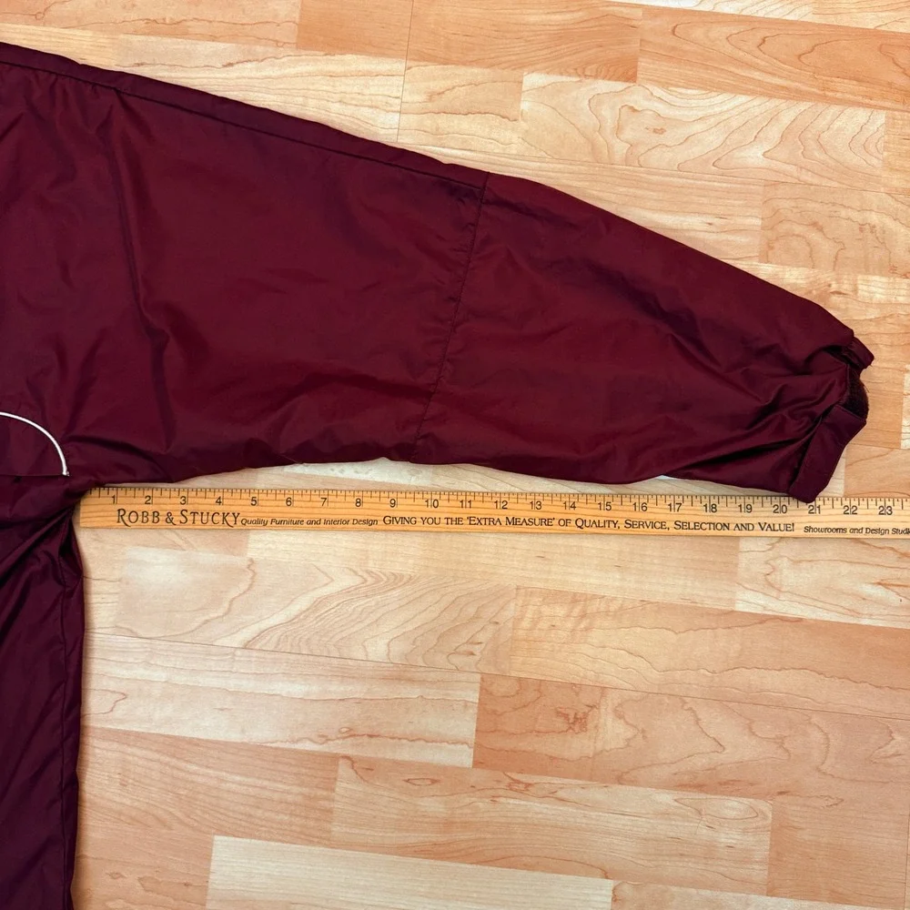 BT Player Alabama A&M University Windbreaker Jacket Maroon Mens XXL